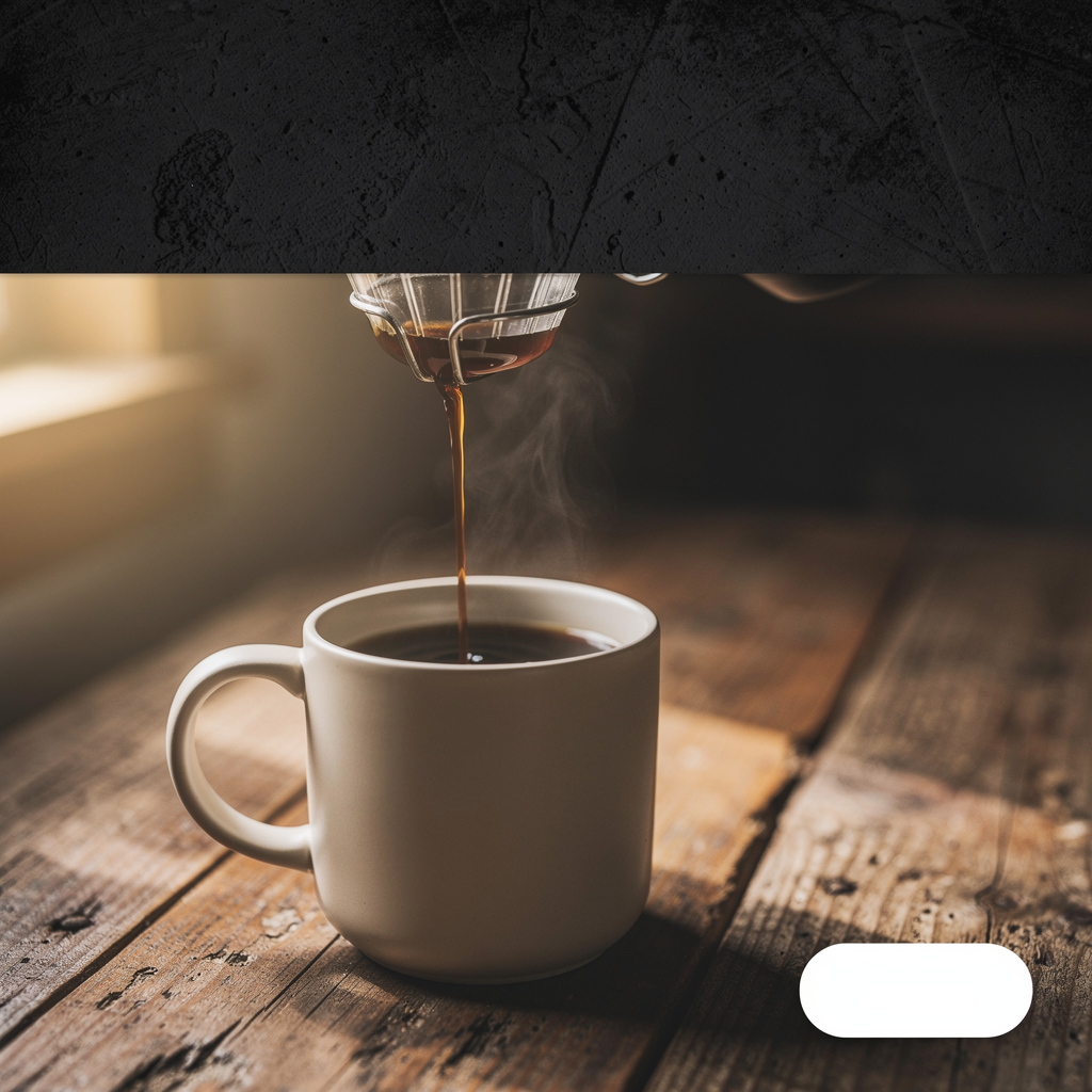 Square Instagram post — Atlas Coffee pour-over